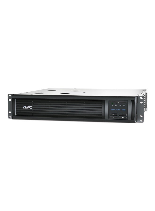 اي بي سي **SMT1500RMI2UC | مزوّد طاقة غير منقطع (UPS) من APC طراز Smart‑UPS بقدرة 1500 فولت‑أمبير، مزوّد بشاشة LCD، قابل للتركيب على الراك بحجم 2U، يعمل على جهد 230 فولت، مع ميزة SmartConnect** - Image 1